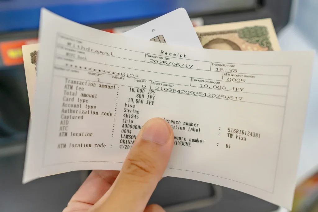일본 ATM 수수료 비교 트래블웰렛 수수료 660엔