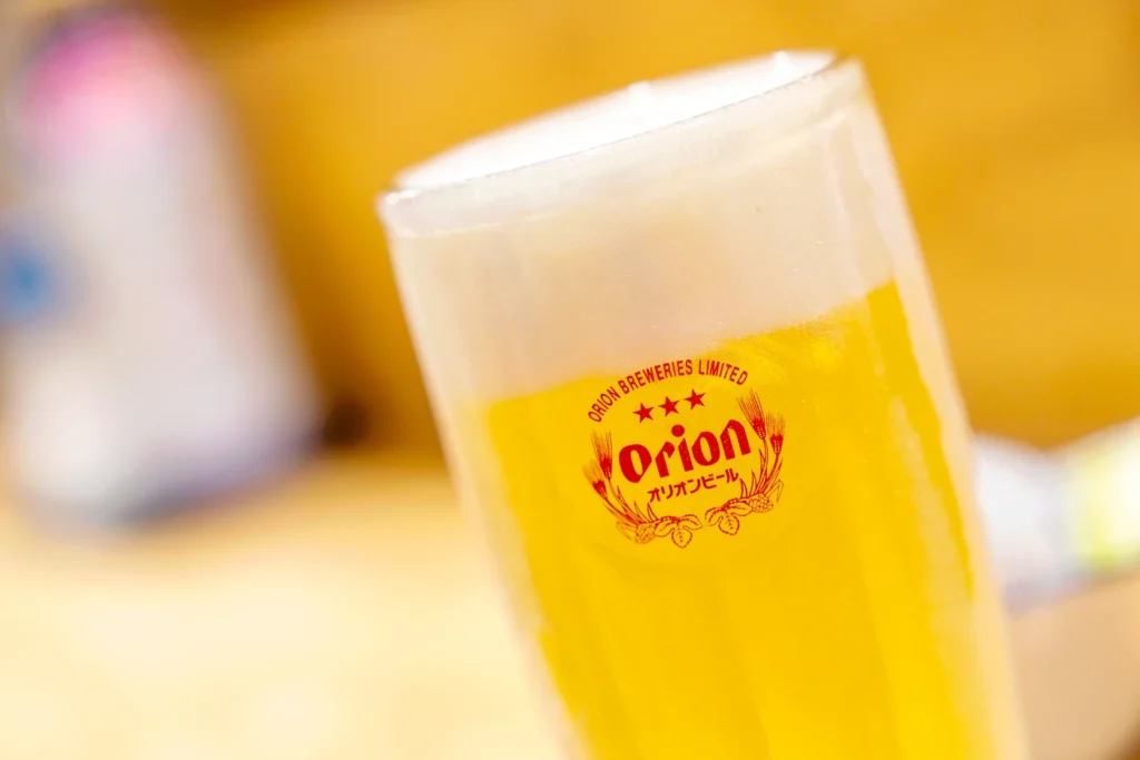 오키나와 맛집 아카쵸우친 오리온 생맥주