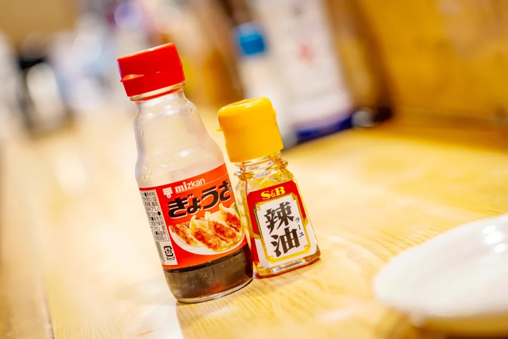 오키나와 맛집 아카쵸우친 교자를 먹기 위한 소스