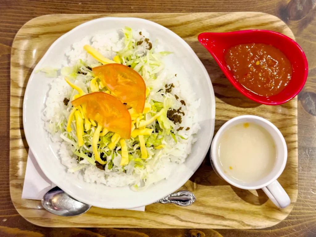 오키나와 맛집 후지야 타코라이스