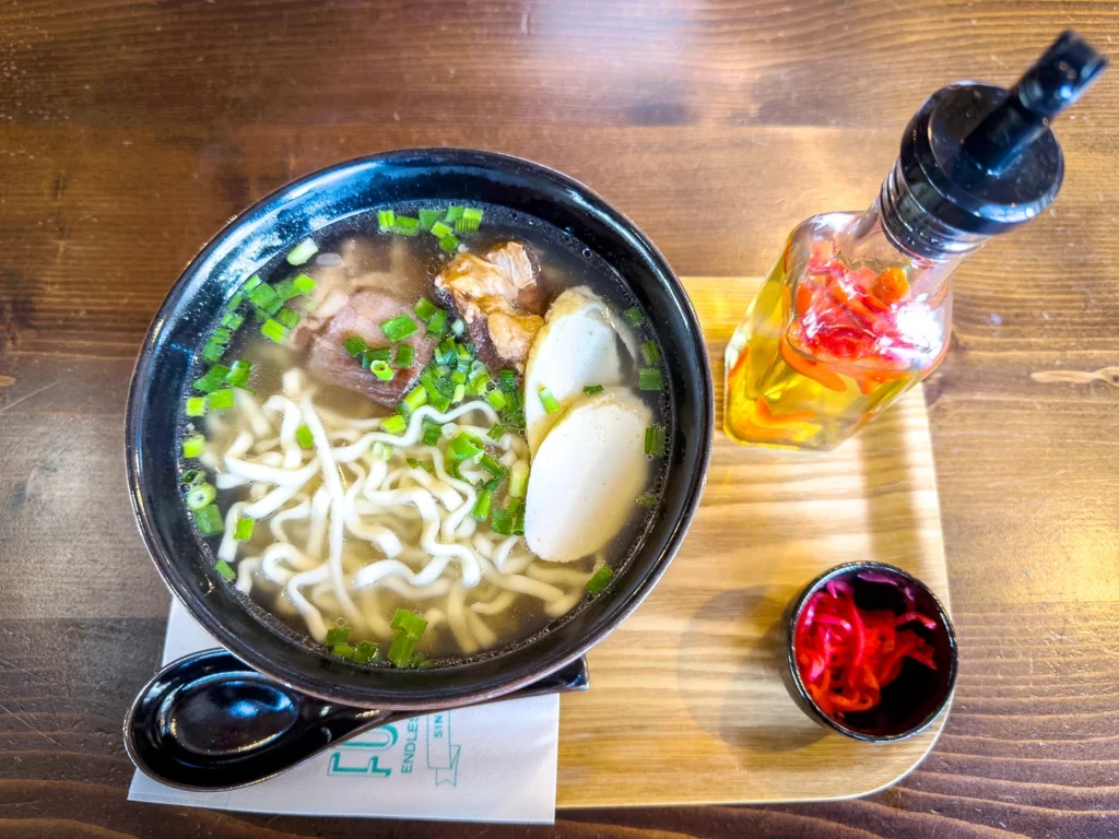 오키나와 맛집 후지야 오키나와 소바