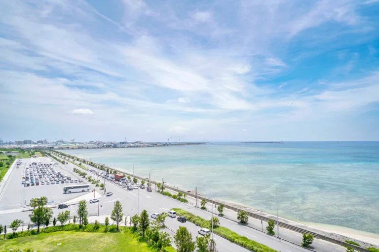 2025年7月3日冲绳天气 从山荣Parco City屋顶俯瞰的景色