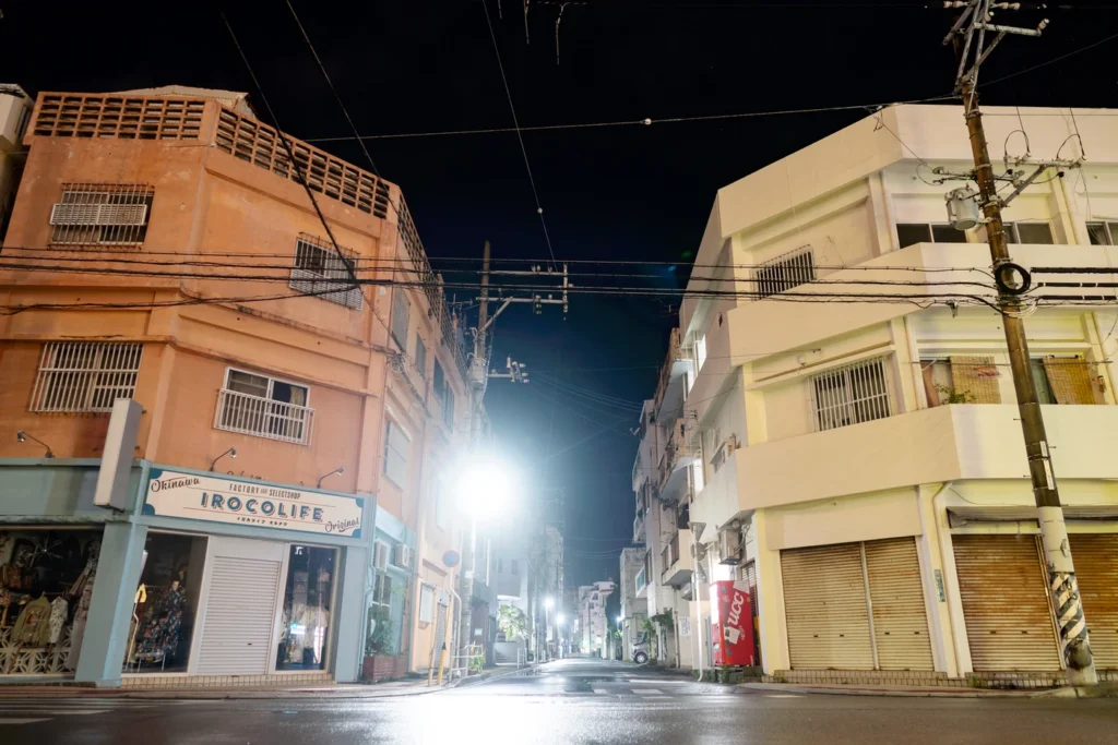 7월 20일 오키나와 날씨 새벽 2시의 모습
