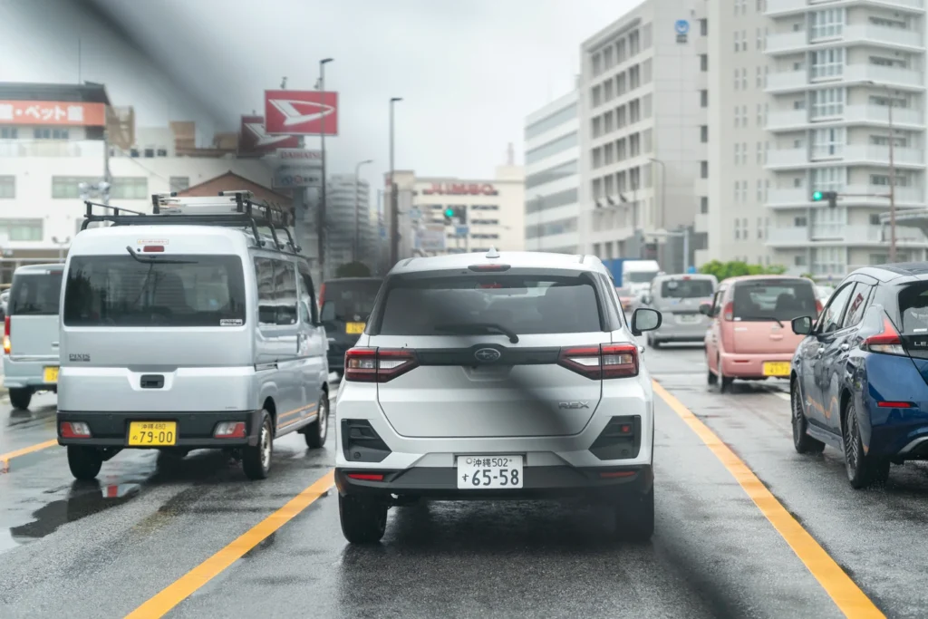 7월 24일 오키나와 날씨 우에소라시 58번 국도