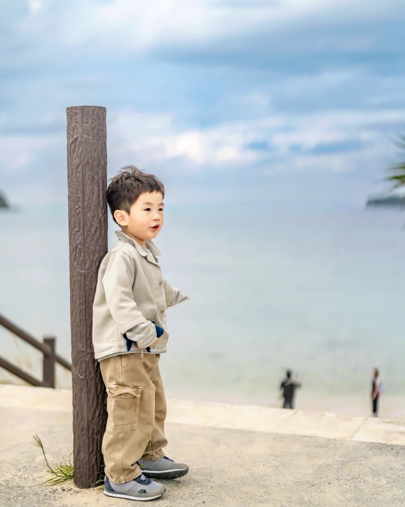 오키나와 스냅 즐거운 모습