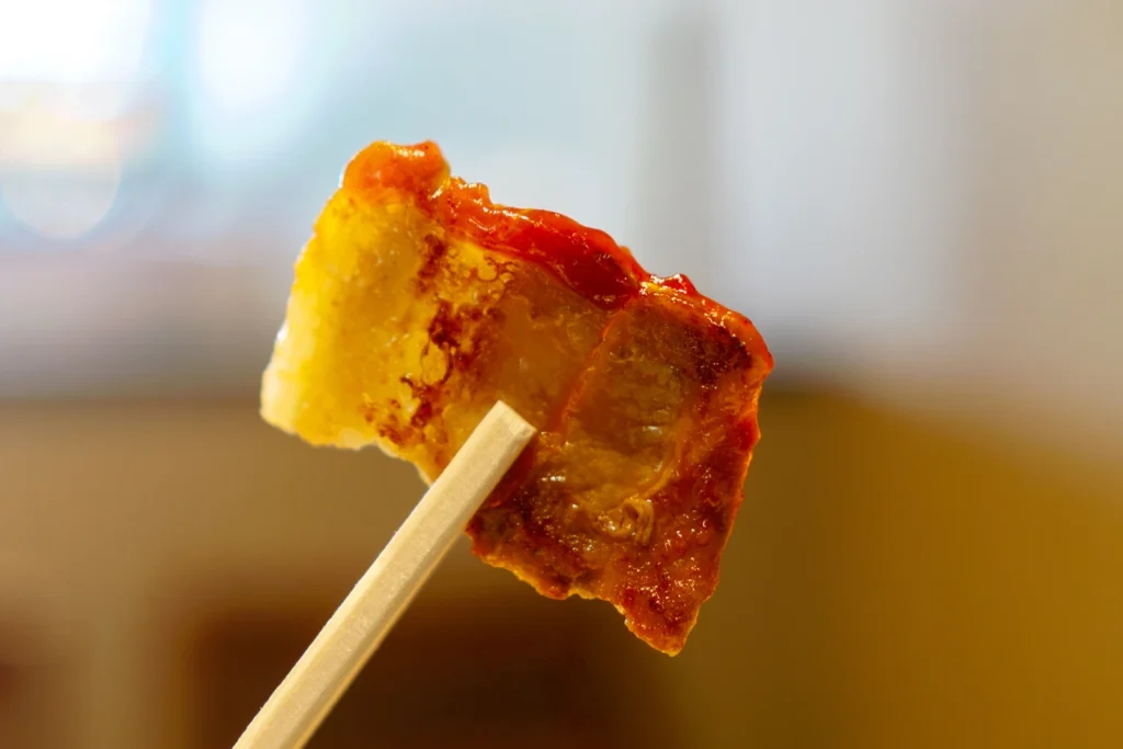 오키나와 맛집 이치겐야 삼겹살 디테일한 모습