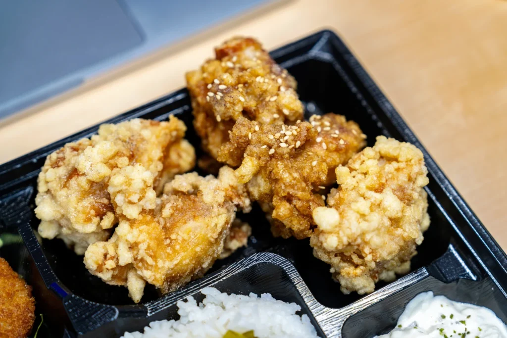 오키나와 맛집 가라아게 진카라 특제 가라아게 도시락 디럭스 디테일한 모습