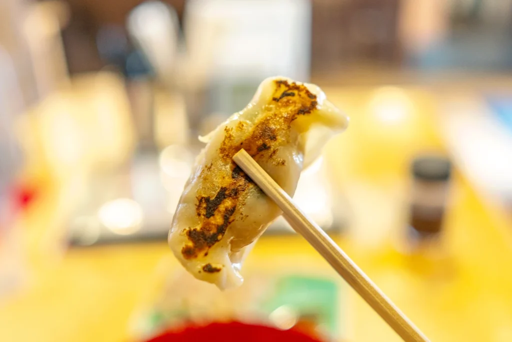 국제거리 맛집 류야 라멘 교자 디테일