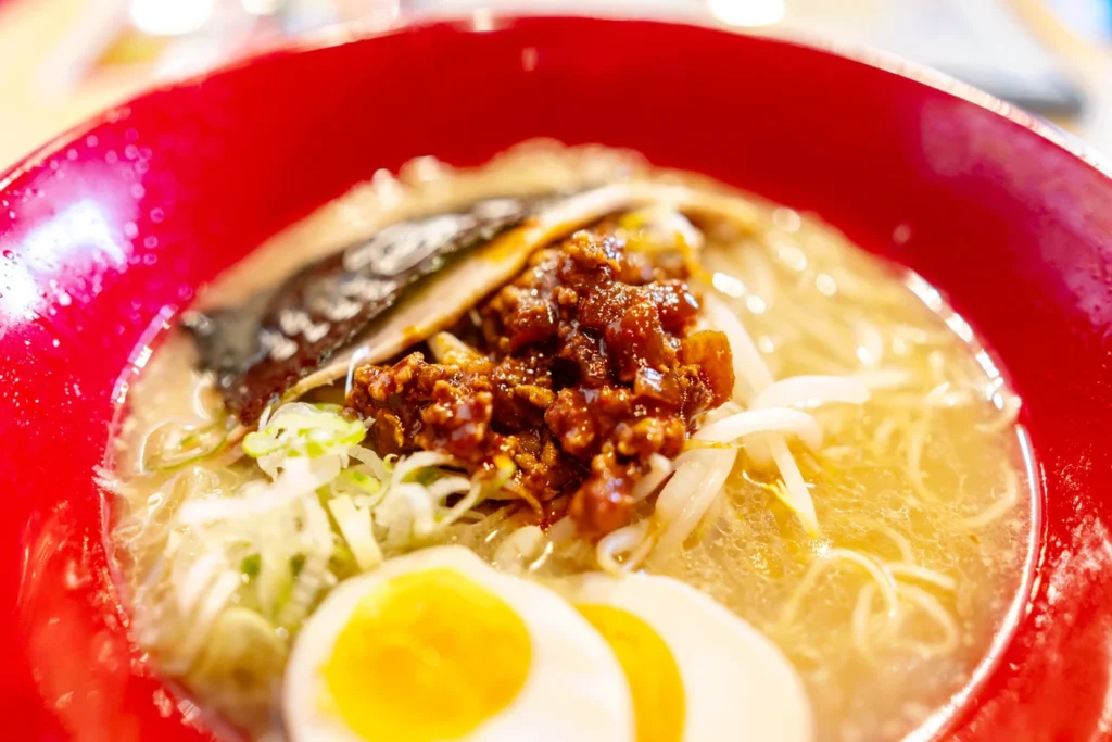 국제거리 맛집 류야 라멘 매운 된장