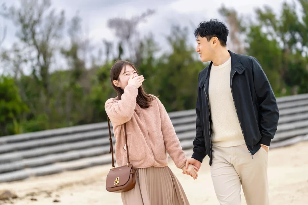 오키나와 스냅 겨울 코우리섬