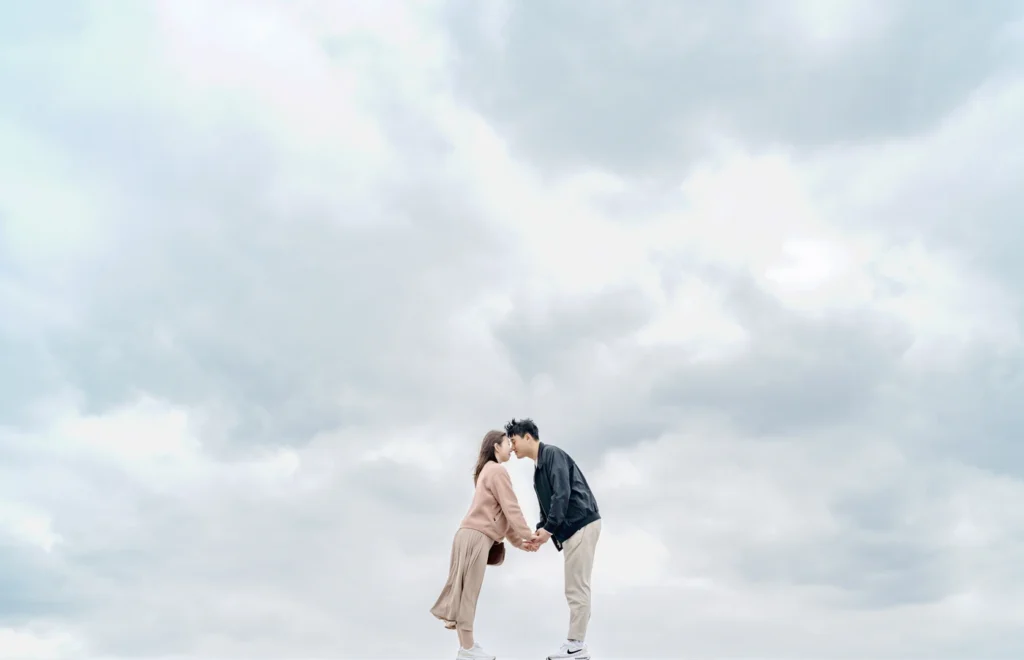 오키나와 스냅 겨울 코우리 방파제 다른 각도