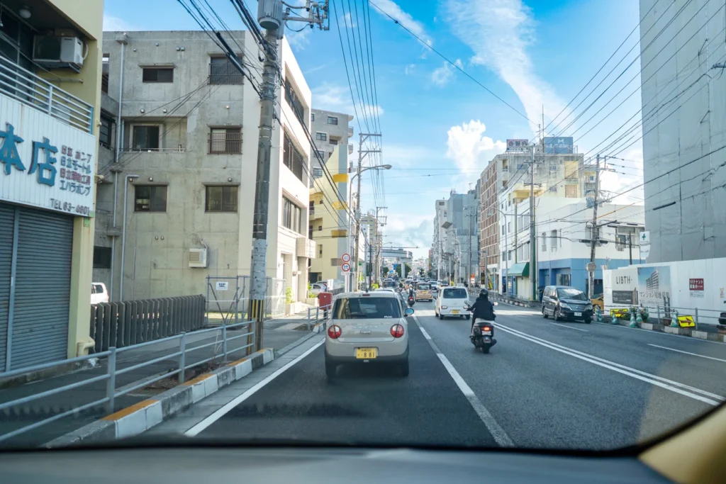 The morning weather in Okinawa on 15th August 2025 presents a scene where the air and sky have become very clear after the rain has stopped.