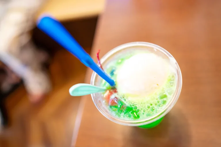 Blue Seal Melon Soda Vanilla Ice Cream