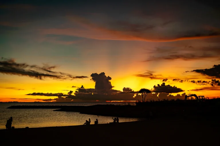 The sunset at Sunset Beach