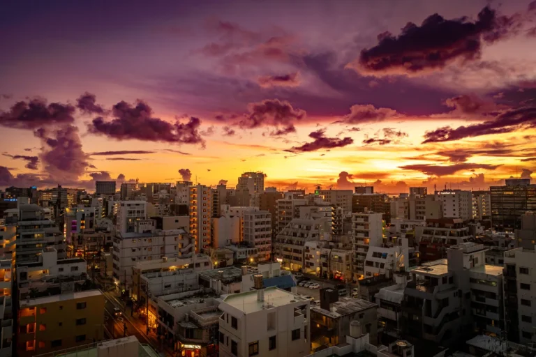 Okinawa Weather Sunset on 20th September 2025