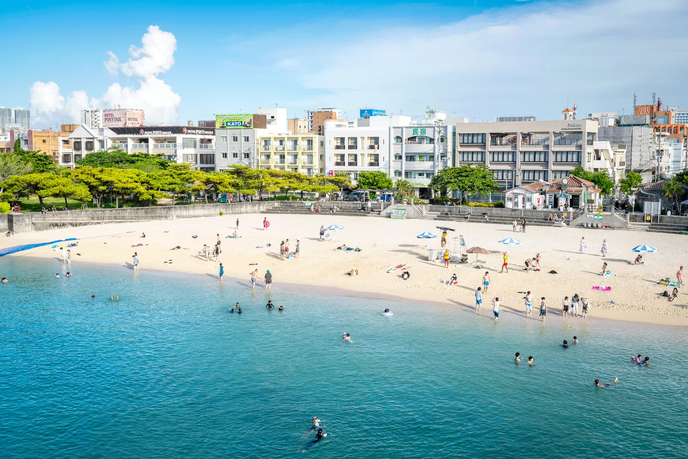 The view of Naminoue Beach
