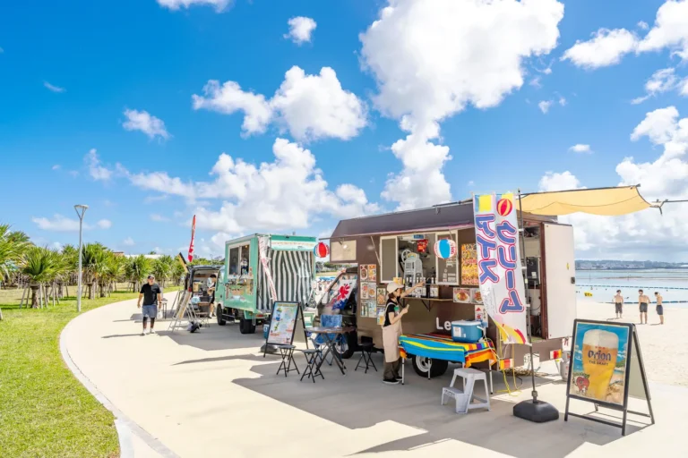Okinawa Weather 23rd September 2025 American Village Sunset Beach Food Truck