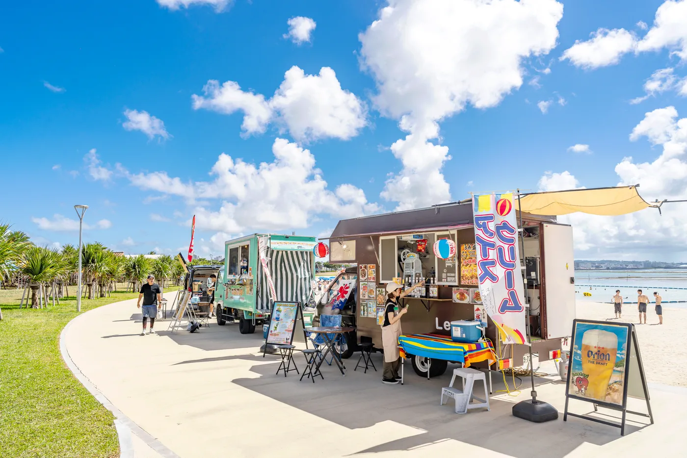Okinawa Weather 23rd September 2025 American Village Sunset Beach Food Truck