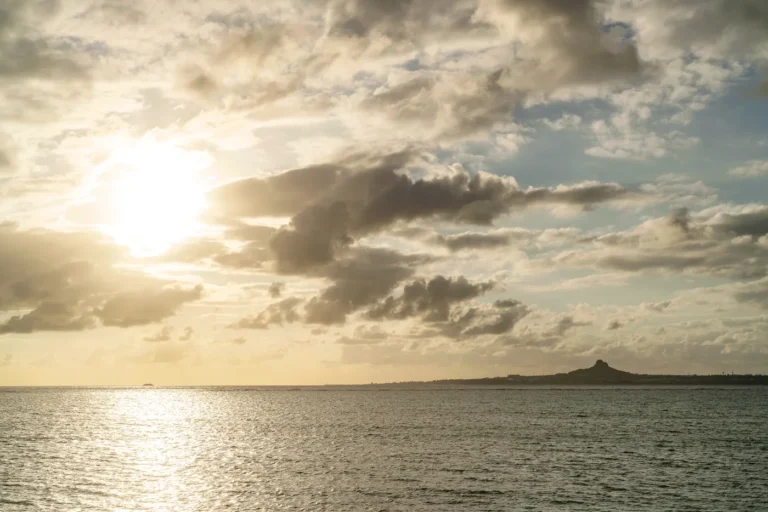 Okinawa Weather on 8th October 2025 at Sunset Bisezaki
