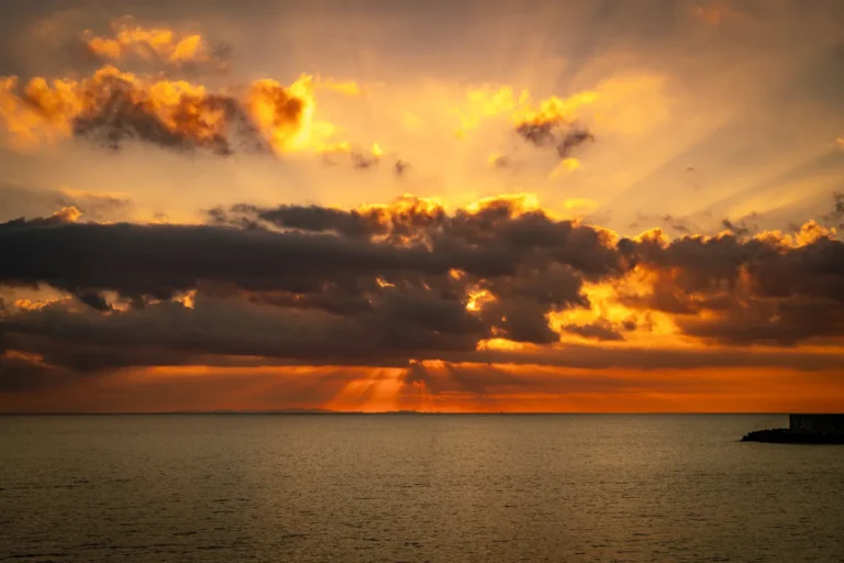 Okinawa Weather Sunset on 13th October 2025