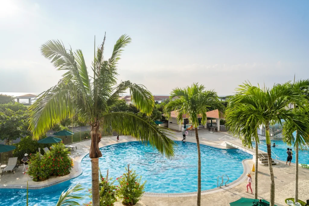 서던 비치 호텔 흐린 모습