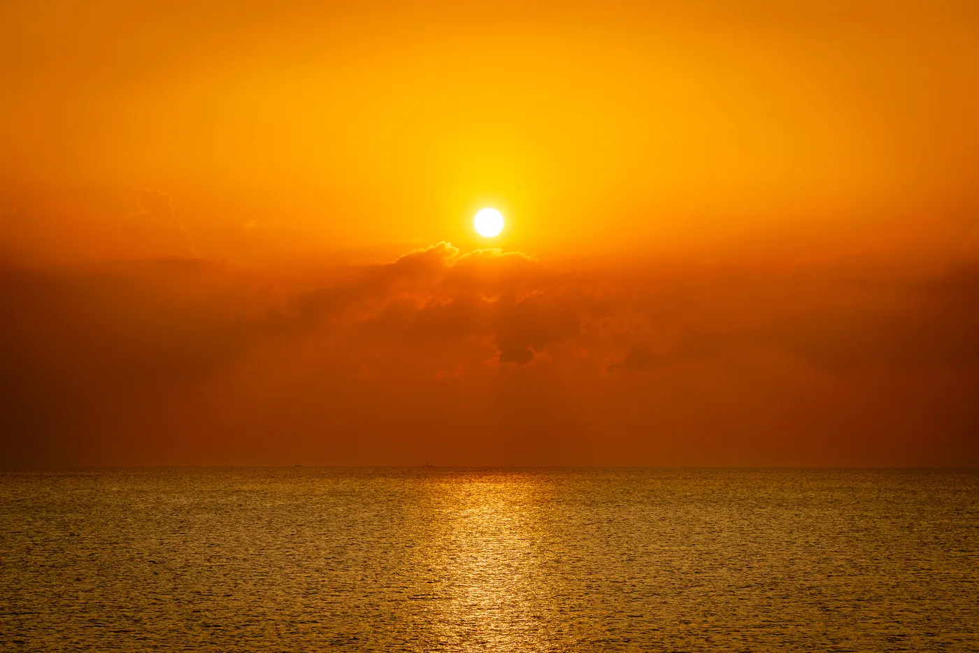 Okinawa Weather Sunset on 14th October 2025