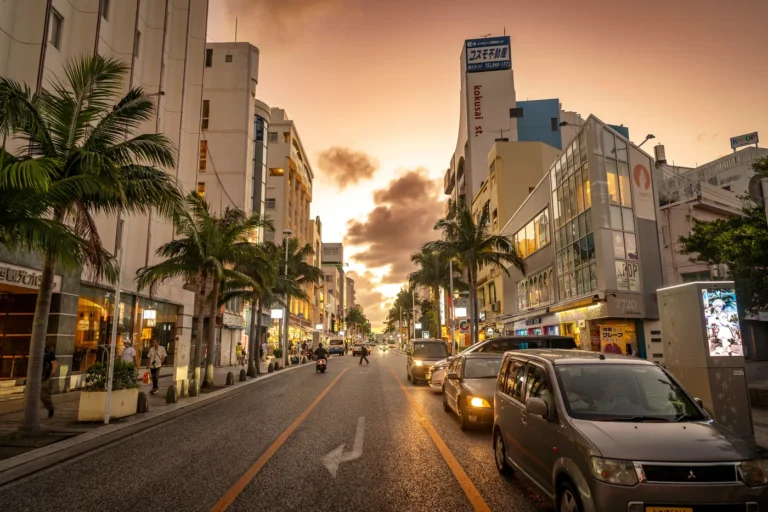 Okinawa Weather 17th October 2025 International Street Sunset