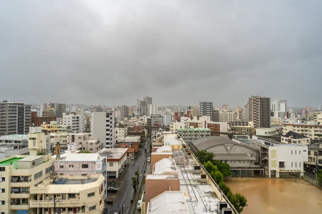 비내리는 미에바시