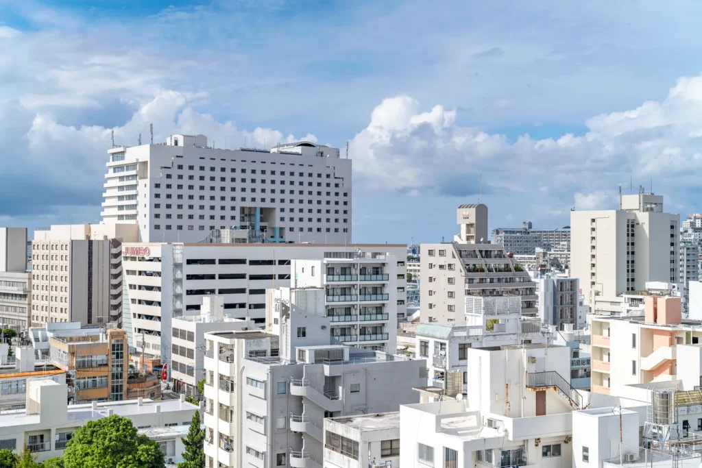 화창한 오키나와 날씨