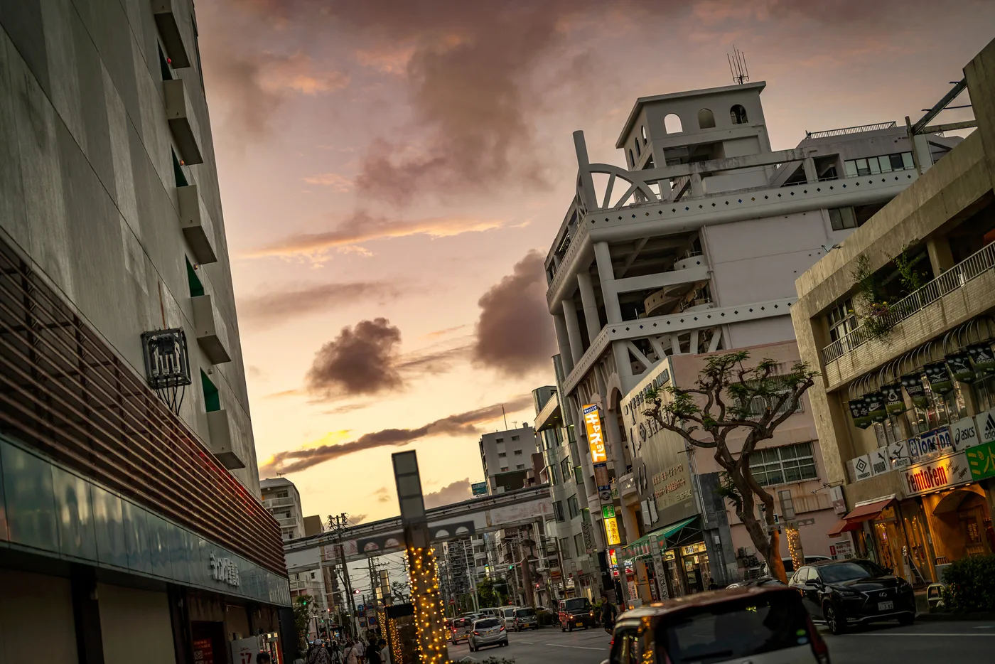 Okinawa Weather, 25th October 2025, Sunset at Miebashi