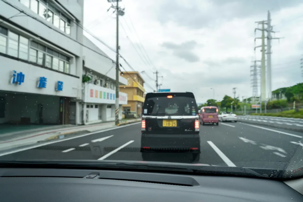 이슬비가 내리는 우라소에