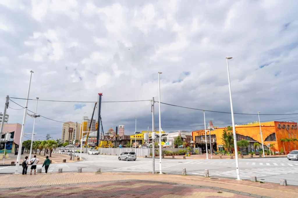 맑았다가 흐려진 데포 아일랜드