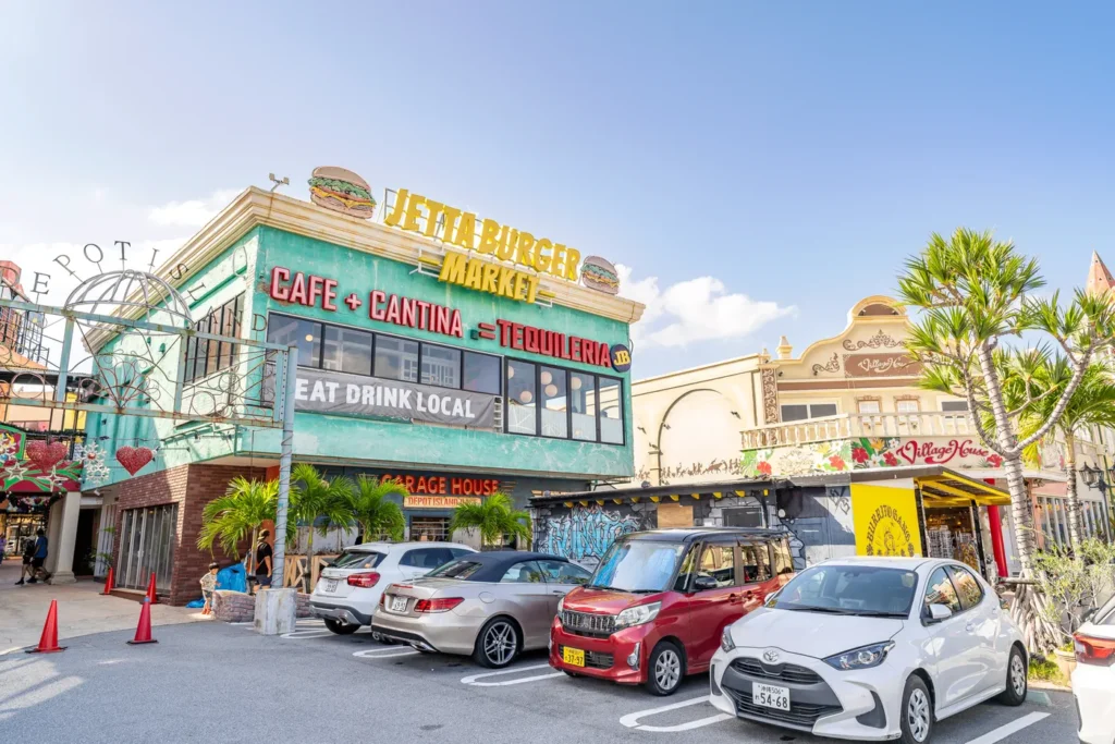 데포 아일랜드의 맑은 모습