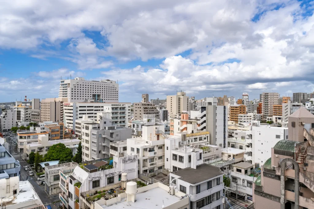 오후 나하의 모습