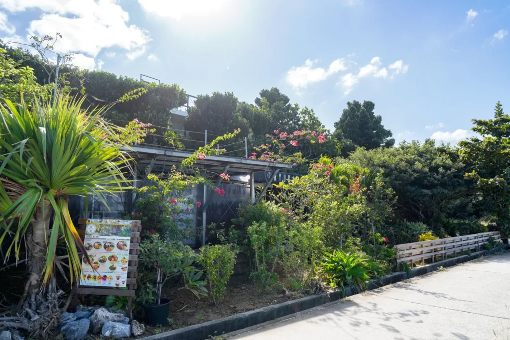 비세자키에 있는 카페