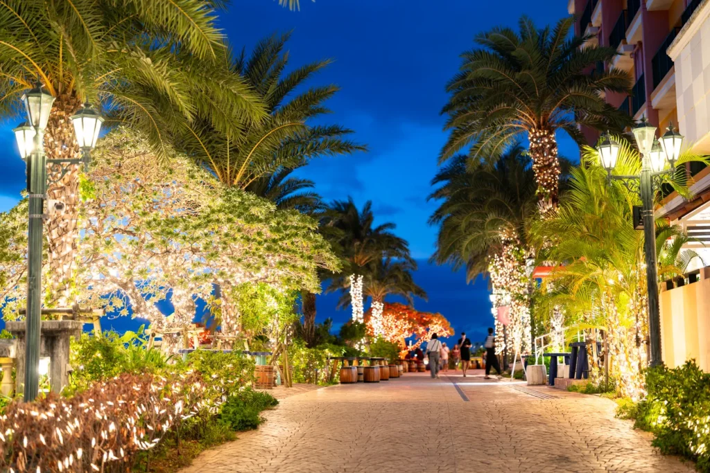 데포 아일랜듸 야경