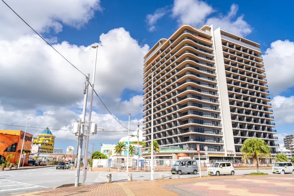 신축 중인 리가 호텔