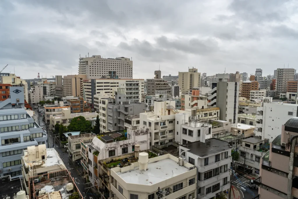 아침 오키나와 미에바시