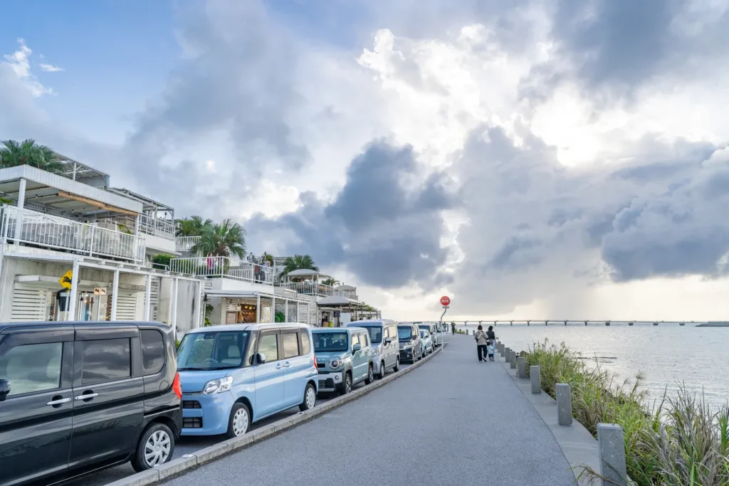 촬영이 끝난 뒤 우미카지테라스