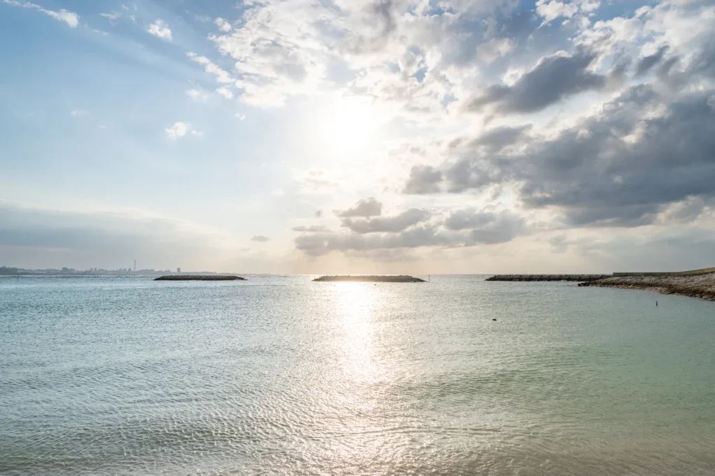 An afternoon view of Sunset Beach