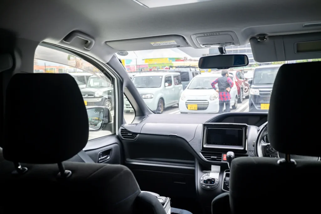 기온이 낮아져서 차에서 쉬는게 가능