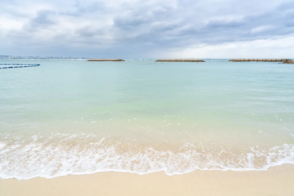 선셋 비치의 모습