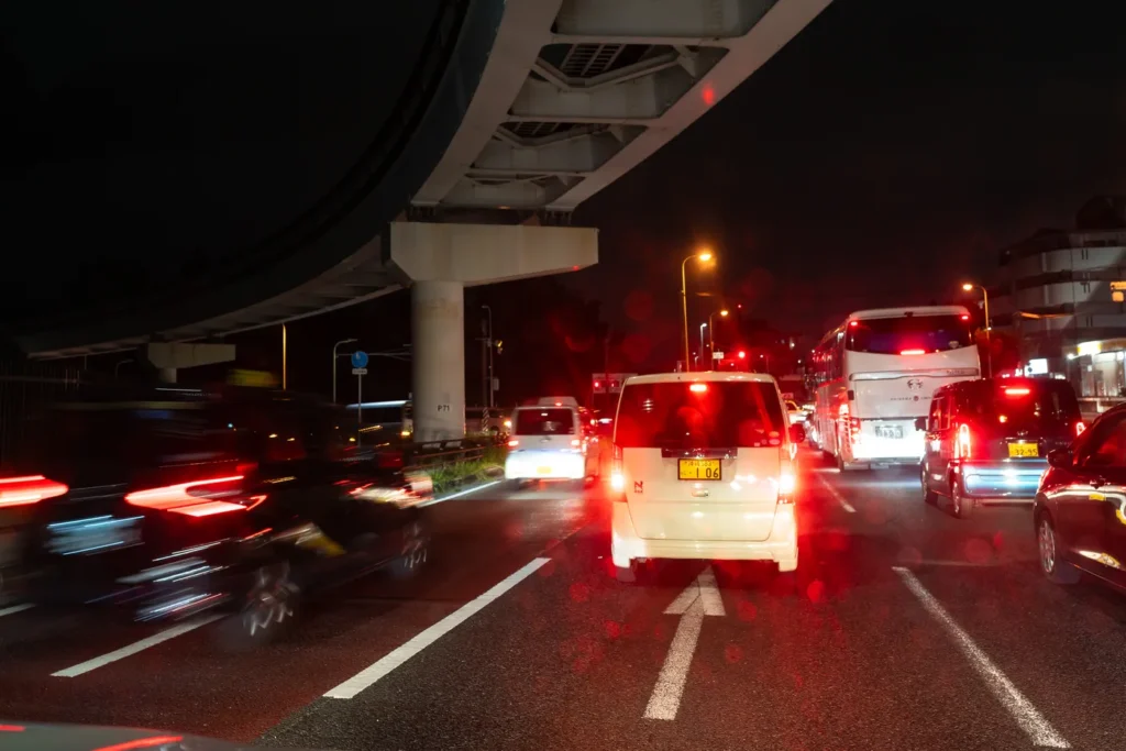 약간의 비가 내렸던 오키나와 나하