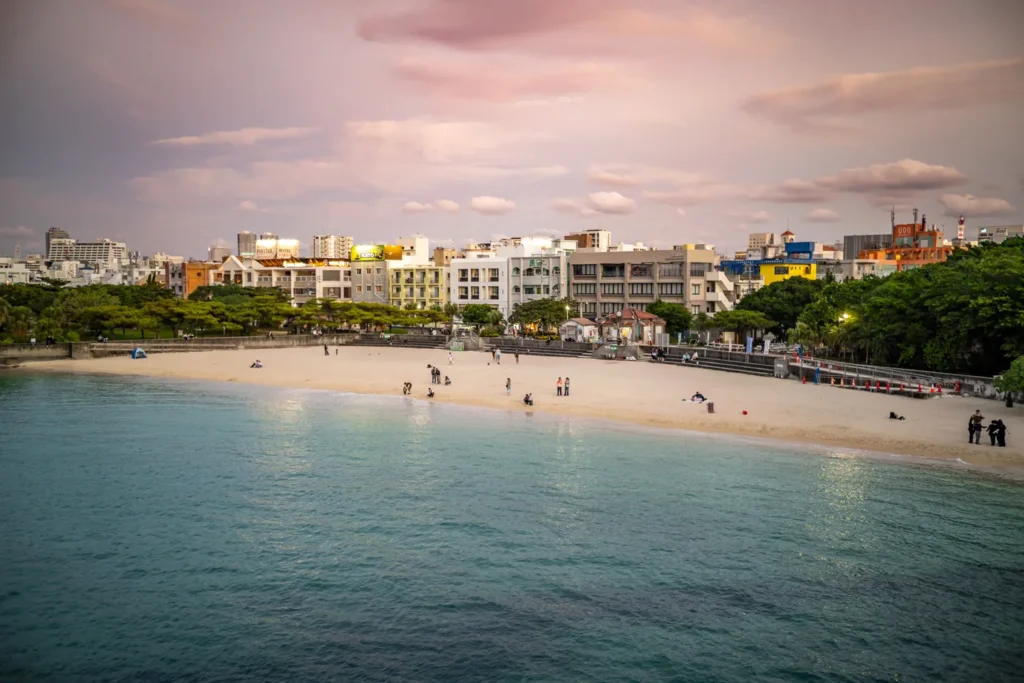 나미노우에 해변