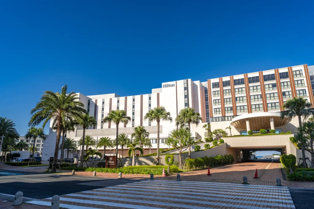 아침 차탄 힐튼 리조트