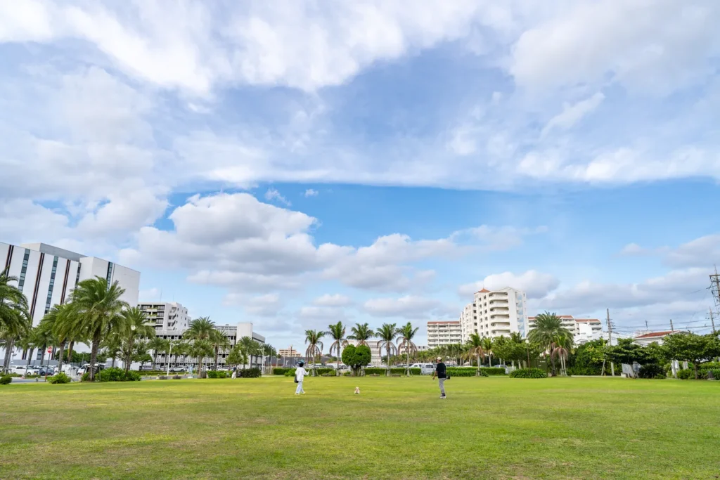 맑고 청명했던 아메리칸 빌리지