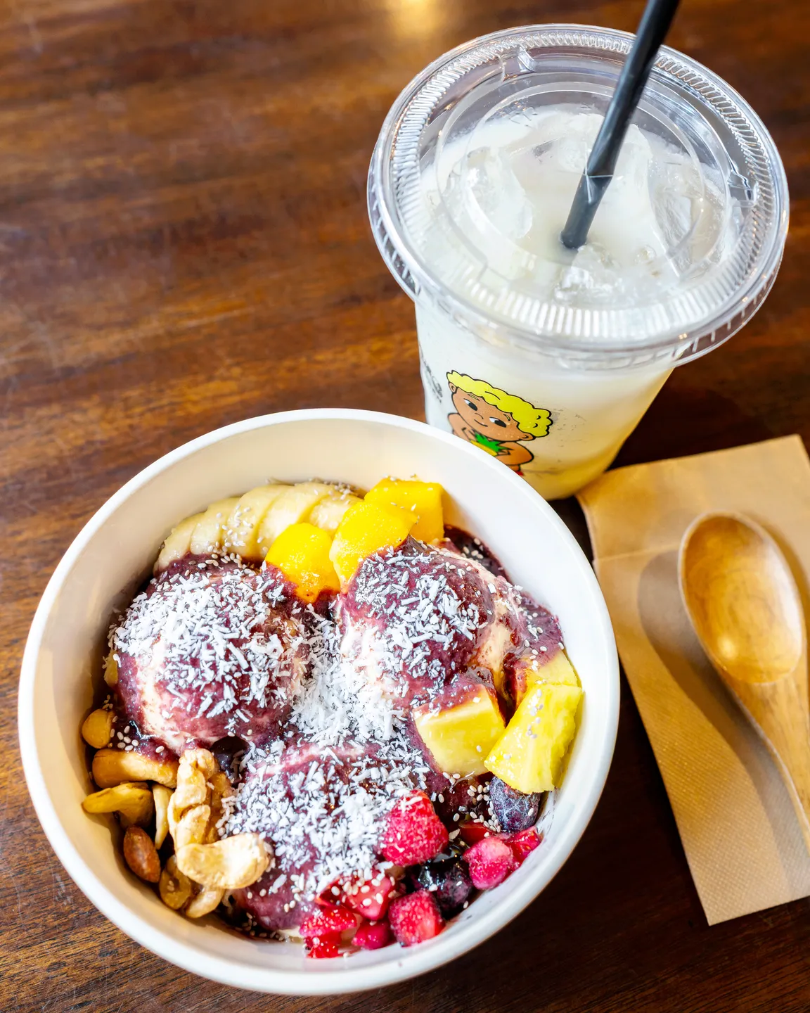 Açaí-Bowl und Amazake