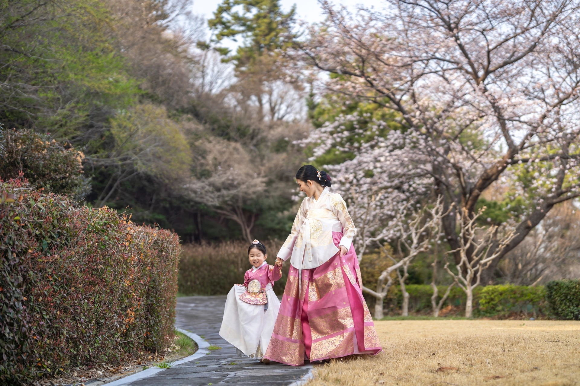 이동하면서 촬영한 모습