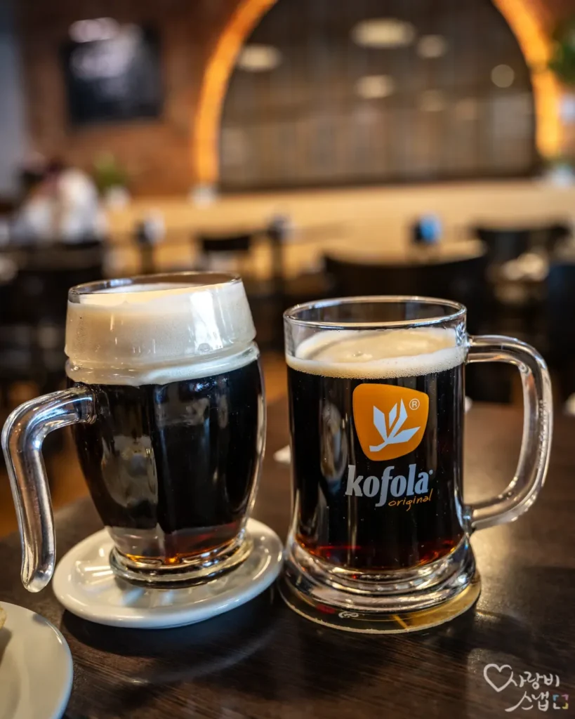 코젤 다크 맥주와 코폴라